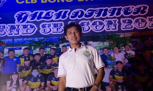 Ông Huỳnh Hoàng Trường - Chủ tịch đội Gia Định xác nhận việc xin rút lui ở giải hạng Nhất 2021. Ảnh: Fanpage CLB Gia Định.