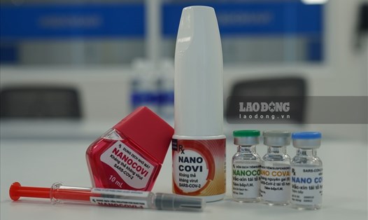 Vắc xin COVID-19 của Việt Nam có tên Nano Covax. Ảnh: Thanh Chân