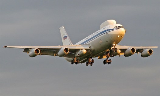 "Máy bay ngày tận thế" Ilyushin Il-80 của Nga. Ảnh: AFP