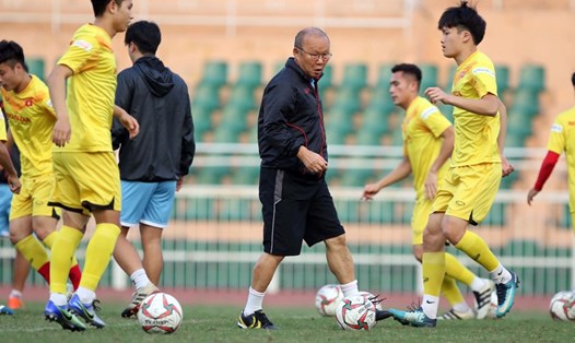 Huấn luyện viên Park Hang-seo có những thay đổi trong đợt hội quân sắp tới của tuyển Việt Nam. Ảnh: VFF