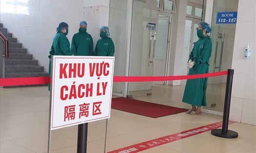 Đến 10.2, hơn 300 người trong danh sách thực hiện cách ly y tế tại Cơ sở 2 Bệnh viện Hữu nghị Việt Tiệp (Hải Phòng). Ảnh PV