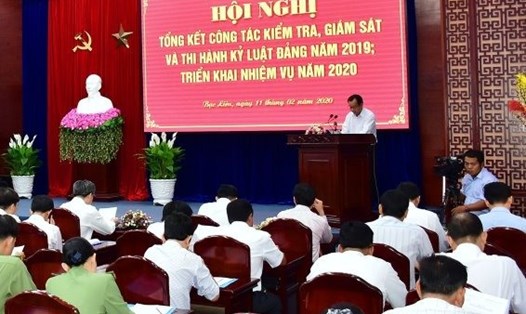 Năm 2019, Bạc Liêu tiến hành kỷ luật nhiều tổ chúc đảng, đảng viên. Ảnh: Nhật Hồ