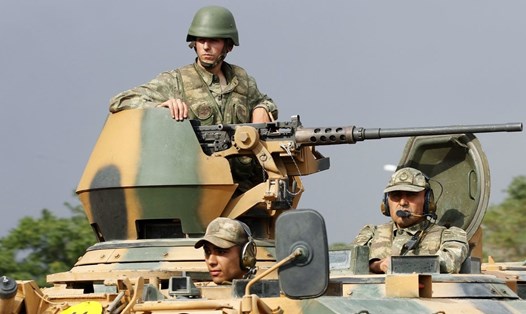 Lực lượng Thổ Nhĩ Kỳ. Ảnh: Reuters