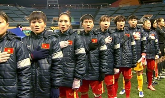Đội tuyển nữ tập trung chuẩn bị cho trận play-off Olympic Tokyo 2020. Ảnh: AFC