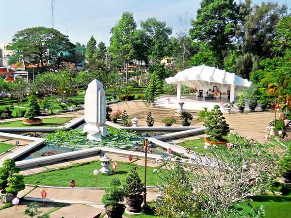 Một góc Khu lưu niệm cụ Nguyễn Sinh Sắc ở TP.Cao Lãnh. Ảnh: Sở VHTTDL tỉnh Đồng Tháp.