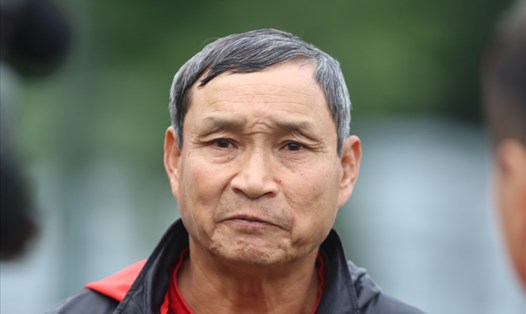 Huấn luyện viên Mai Đức Chung cho rằng tinh thần là vũ khí của tuyển nữ Việt Nam ở trận play-off sắp tới. Ảnh: HOÀI THU