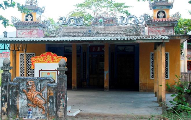 Đà Nẵng triển khai phục hồi đình làng Nại Hiên Đông. Ảnh: Hoàng Sơn