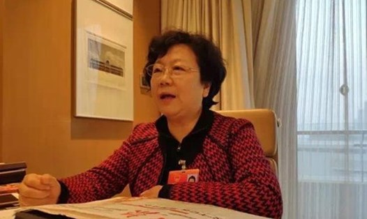 Bà Wang Ping, Giám đốc bệnh viện thứ tám ở Vũ Hán nhiễm COVID-19 đang trong tình trạng nguy kịch. Ảnh: Globaltimes