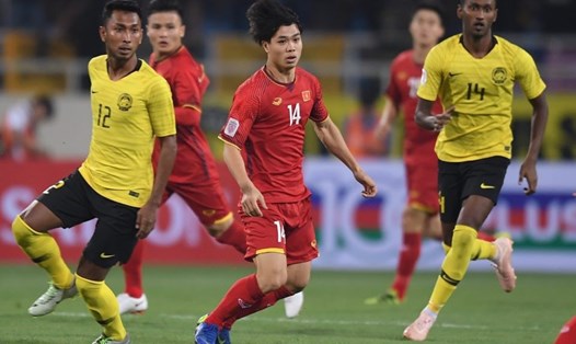 ĐT Việt Nam sẽ đối đầu Malaysia vào cuối tháng 3. Ảnh: M.T