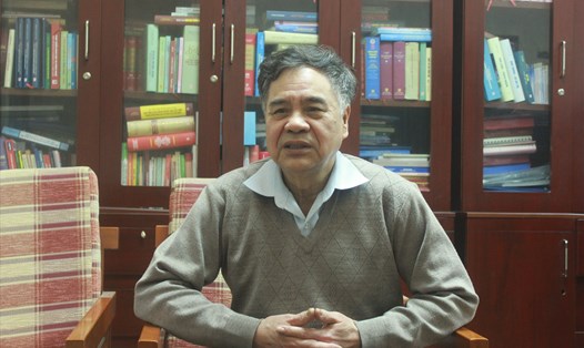 PGS-TS Nguyễn Viết Thông - Tổng Thư ký Hội đồng Lý luận Trung ương. 
Ảnh: T.Vương
