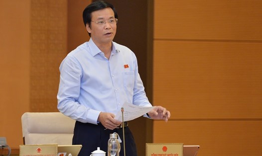 Tổng Thư ký Quốc hội Nguyễn Hạnh Phúc. Ảnh PV