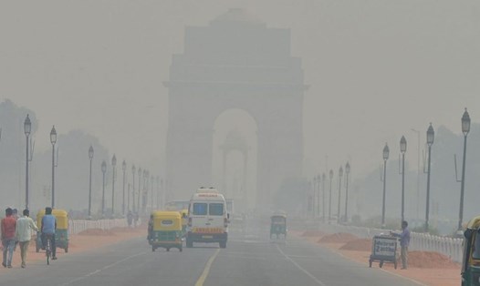 Ô nhiễm không khí đáng báo động tại Ấn Độ. Ảnh: IANS.