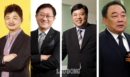 10 người giàu nhất Hàn Quốc đang sở hữu tổng tài sản lên đến 58,1 tỉ USD.