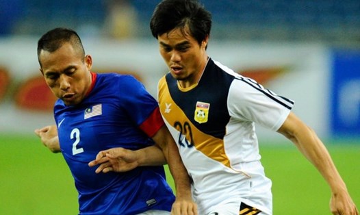 Khampheng Sayavutthi là tiền đạo nổi tiếng của tuyển Lào, từng thi đấu nhiều giải đấu ở khu vực. Ảnh: AFP.