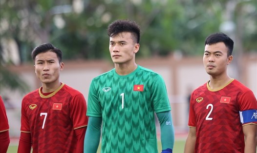 Thủ môn Bùi Tiến Dũng trải qua năm 2019 đầy khó khăn khi không được thi đấu nhiều tại câu lạc bộ và U22, U23 Việt Nam. Ảnh: HOÀI THU