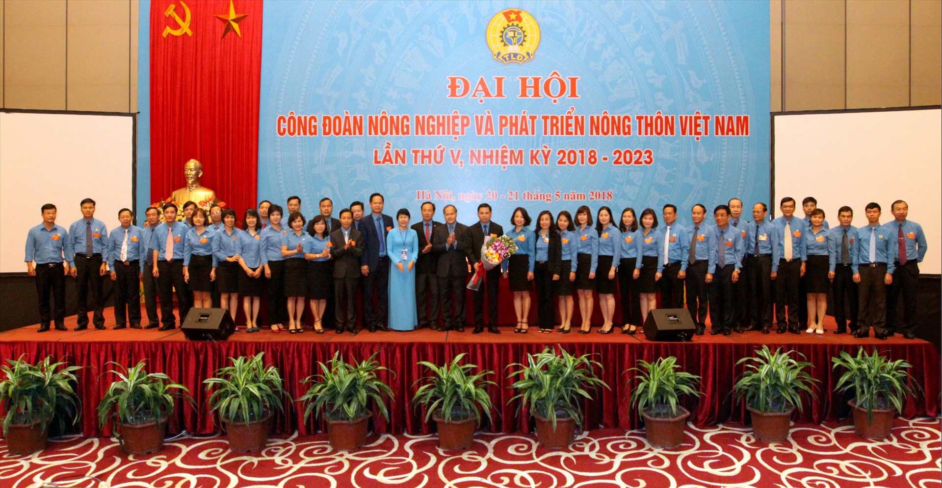 Đại hội lần thứ V nhiệm kỳ 2018-2023 Công đoàn Nông nghiệp và Phát triển nông thôn Việt Nam