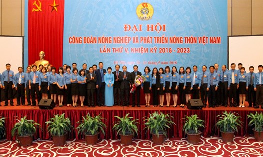 Đại hội lần thứ V nhiệm kỳ 2018-2023 Công đoàn Nông nghiệp và Phát triển nông thôn Việt Nam