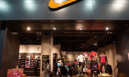 Cửa hàng của hãng Nike tại Trung Quốc. Ảnh: CNN