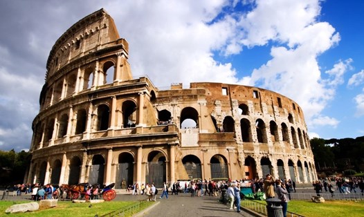 Đấu trường La Mã, một công trình kiến trúc không thể bỏ qua khi nhắc đến Italia. Ảnh: Getty