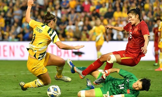 Đội tuyển nữ Việt Nam sẽ hạn chế bàn thua trước Australia. Ảnh: AFC