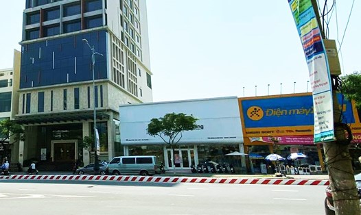 Du khách Anh mắc SARS-CoV-2 tại Đà Nẵng từng đến một siêu thị điện máy (góc bên trái ảnh)
