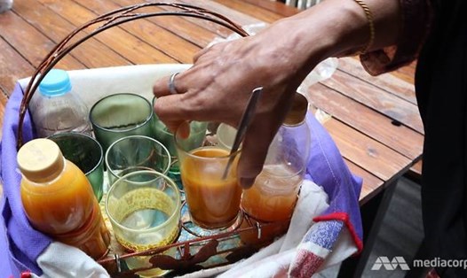 Jamu là loại nước thảo dược truyền thống đang được ưa chuộng tại Indonesia. Ảnh: CNA
