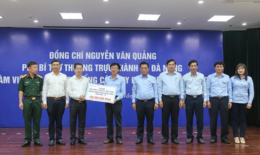 EVNCPC ủng hộ hơn 100 triệu đồng cho Đà Nẵng chống dịch COVID-19