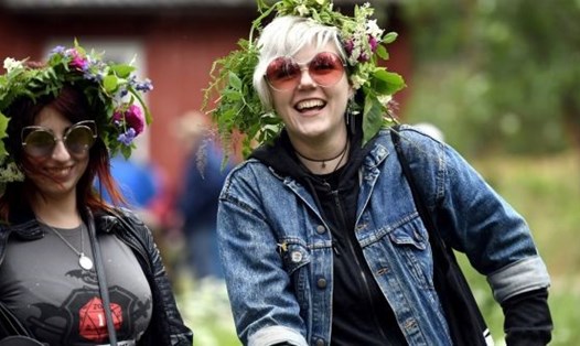 Người dân Phần Lan, quốc gia hạnh phúc nhất thế giới 3 năm liên tiếp. Ảnh: Reuters