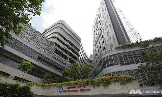Trung tâm Bệnh Truyền nhiễm Quốc gia Singapore (NCID). Ảnh: Rauf Khan.