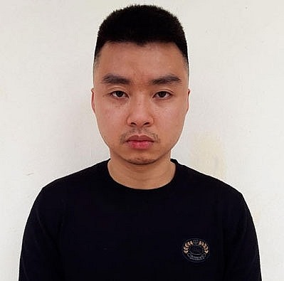 Đối tượng D. tại cơ quan điều tra. Ảnh: Công an tỉnh Hải Dương