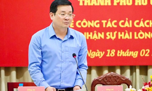 Giám đốc Sở Tài nguyên và Môi trường TPHCM Nguyễn Toàn Thắng.  Ảnh: P.V