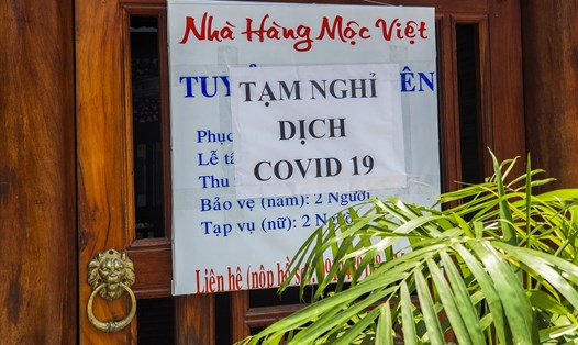 Nhiều cửa hàng, quán sá ở TP.Quy Nhơn đã đóng cửa để phòng dịch COVID-19