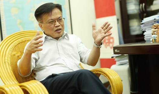 TS Nguyễn Đình Cung - nguyên Viện trưởng Viện Nghiên cứu quản lý kinh tế Trung ương. Ảnh: Hải Nguyễn