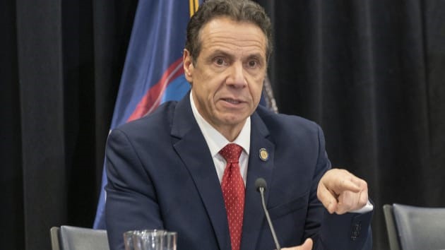 Thống đốc New York Andrew Cuomo. Ảnh: Getty.