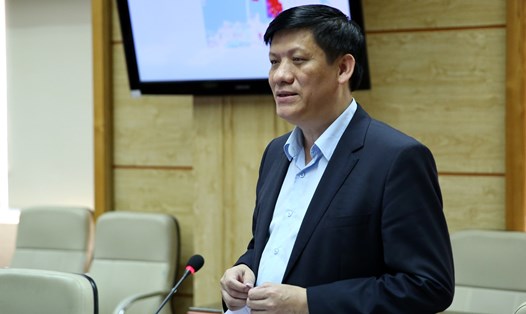 Ông Nguyễn Thanh Long- Thứ trưởng Bộ Y tế nhận định về tình hình dịch. Ảnh: VGP/Đình Nam