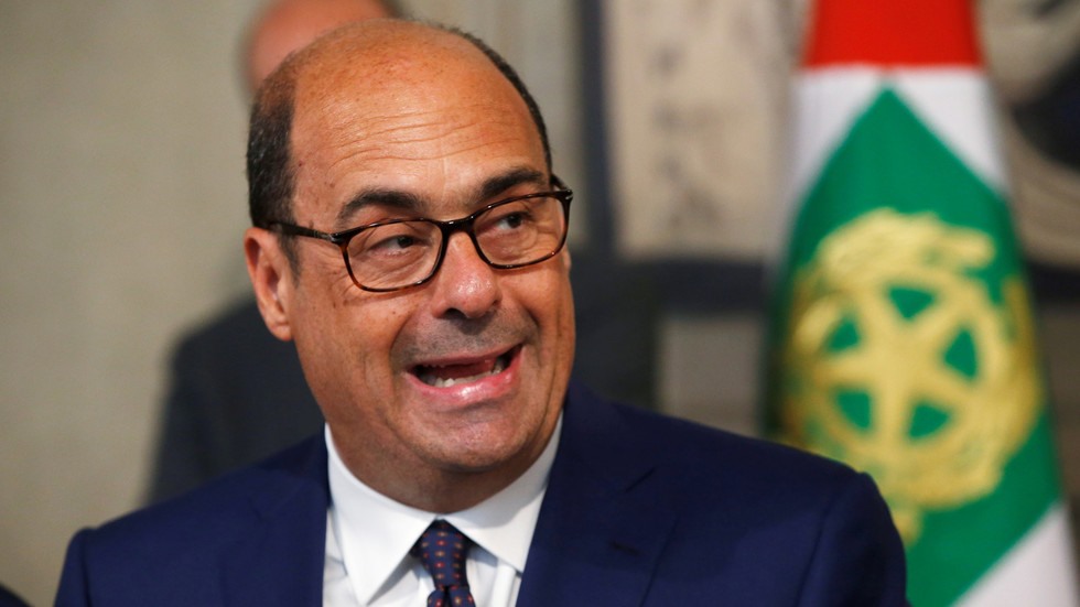 Lãnh đạo đảng Dân chủ (DP) Italia Nicola Zingaretti. Ảnh: Reuters.