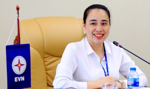 Tổng Giám đốc EVNNPC Đỗ Nguyệt Ánh - "nữ tướng" đầu tiên của ngành Điện.Ảnh: NPC