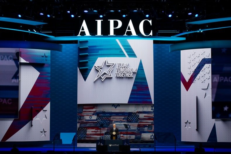 Phó Tổng thống Mỹ dự sự kiện của AIPAC. Ảnh: AP.