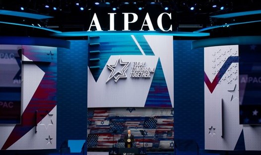 Phó Tổng thống Mỹ dự sự kiện của AIPAC. Ảnh: AP.