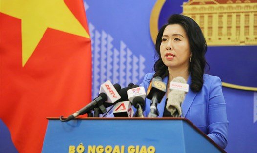 Người phát ngôn Bộ Ngoại giao Việt Nam Lê Thị Thu Hằng. Ảnh: P.V