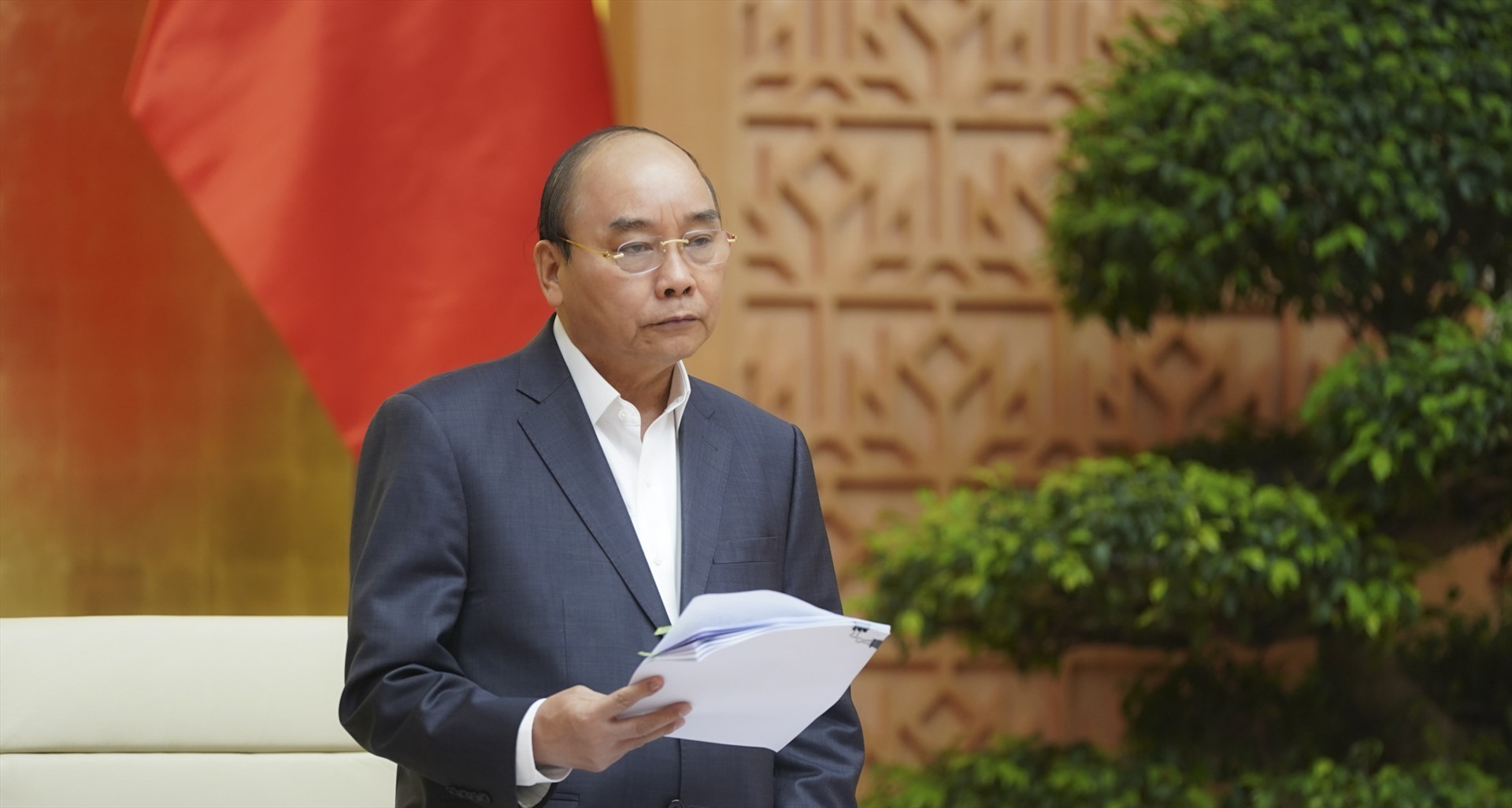 Thủ tướng Chính phủ Nguyễn Xuân Phúc. Ảnh: VGP