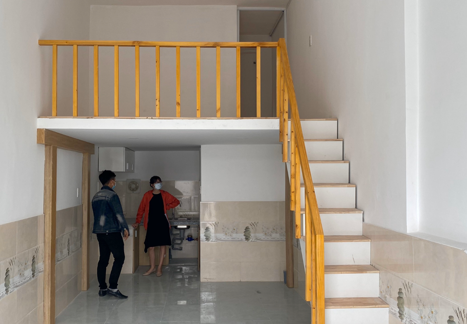 Một căn hộ mini giá rẻ ở Quận 12, TPHCM (ảnh: Khanh Trần). Một căn hộ mini giá rẻ ở Quận 12, TPHCM (ảnh: Khanh Trần).