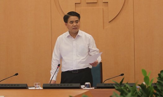 Chủ tịch UBND thành phố Hà Nội chủ trì cuộc họp Ban chỉ đạo chống dịch COVID-19 chiều 1.4.
