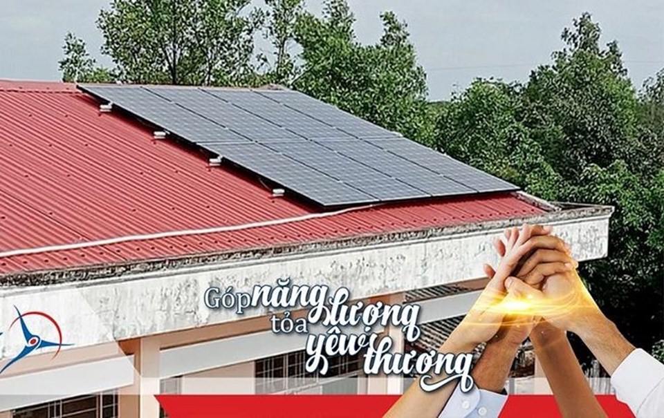 "Góp năng lượng -Tỏa yêu thương” tiếp tục triển khai dự án lắp đặt hệ thống máy lọc nước sử dụng pin mặt trời tại trường Tiểu học Nguyễn Văn Tố (Cà Mau). Ảnh: MK "Góp năng lượng -Tỏa yêu thương” tiếp tục triển khai dự án lắp đặt hệ thống máy lọc nước sử dụng pin mặt trời tại trường Tiểu học Nguyễn Văn Tố (Cà Mau). Ảnh: MK