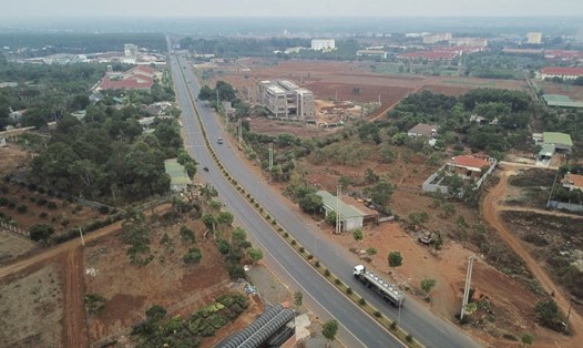 Sở Xây dựng Đắk Lắk đã lập biên bản xử phạt đối với nhiều công trình xây dựng trái phép thuộc dự án Cty Nam Sơn. Ảnh: Long