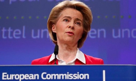 Chủ tịch Uỷ ban Châu Âu Ursula von der Leyen. Ảnh: EPA