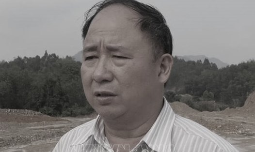 Phó Giám đốc Sở TNMT Lạng Sơn Nguyễn Đình Duyệt . Ảnh: TTXVN