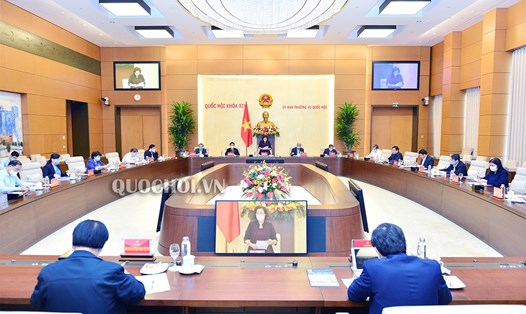Đảng đoàn Quốc hội đã họp cho ý kiến về “Đề án bầu cử đại biểu Quốc hội khóa XV và đại biểu Hội đồng nhân dân các cấp nhiệm kỳ 2021-2026”. Ảnh Quochoi.vn