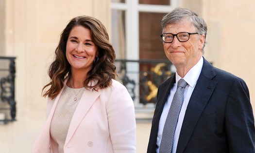 Vợ chồng Melinda và Bill Gates. Ảnh: INC