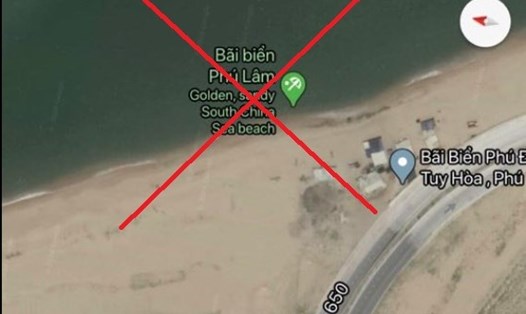 Yêu cầu Google Maps gỡ bỏ, đính chính thông tin sai sự thật trên bản đồ Việt Nam. Ảnh chụp màn hình